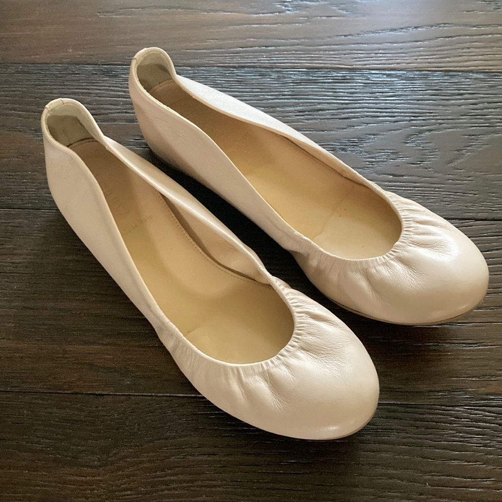 J. Crew Leather Ballet Flats